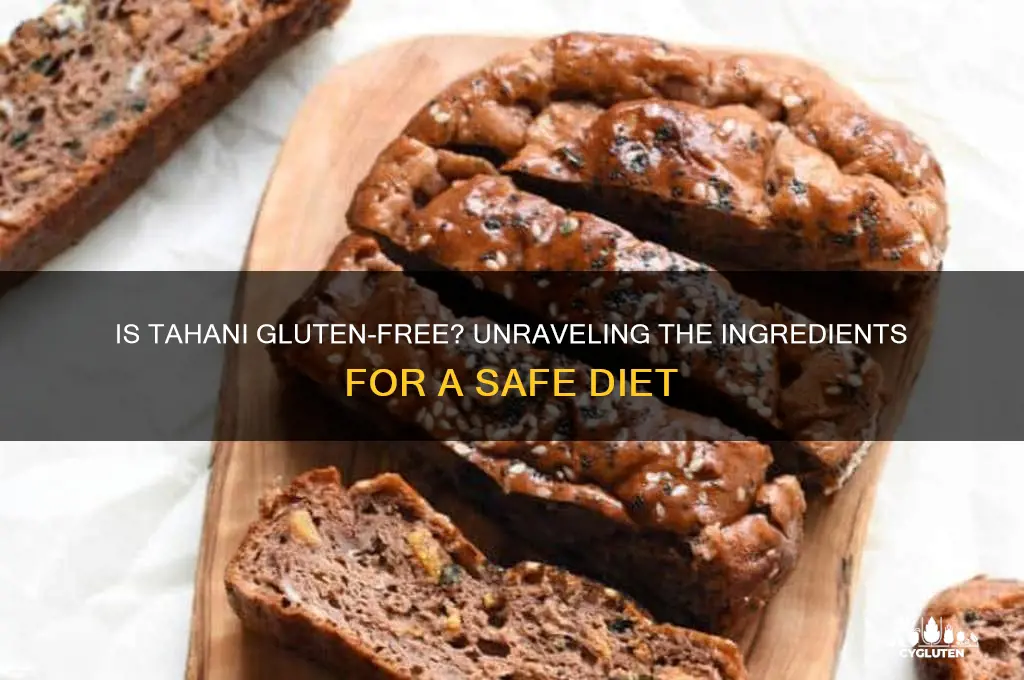is tahani gluten free
