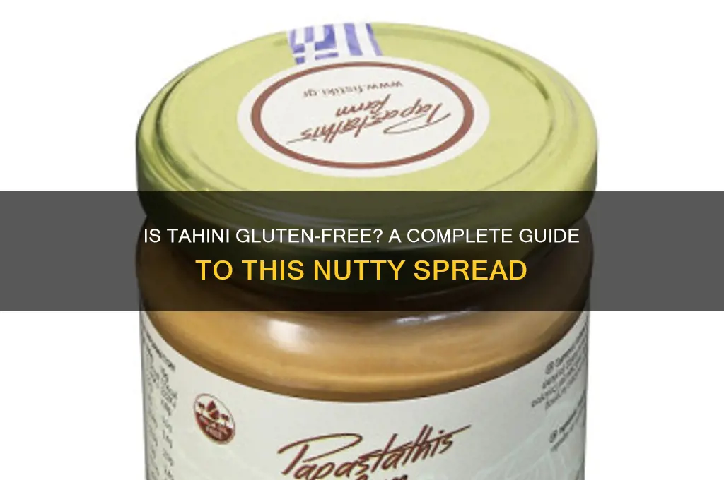 is tahin gluten free