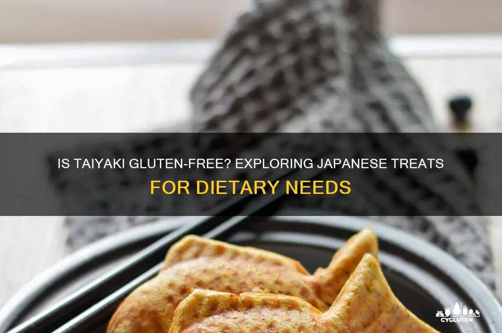 is taiyaki gluten free