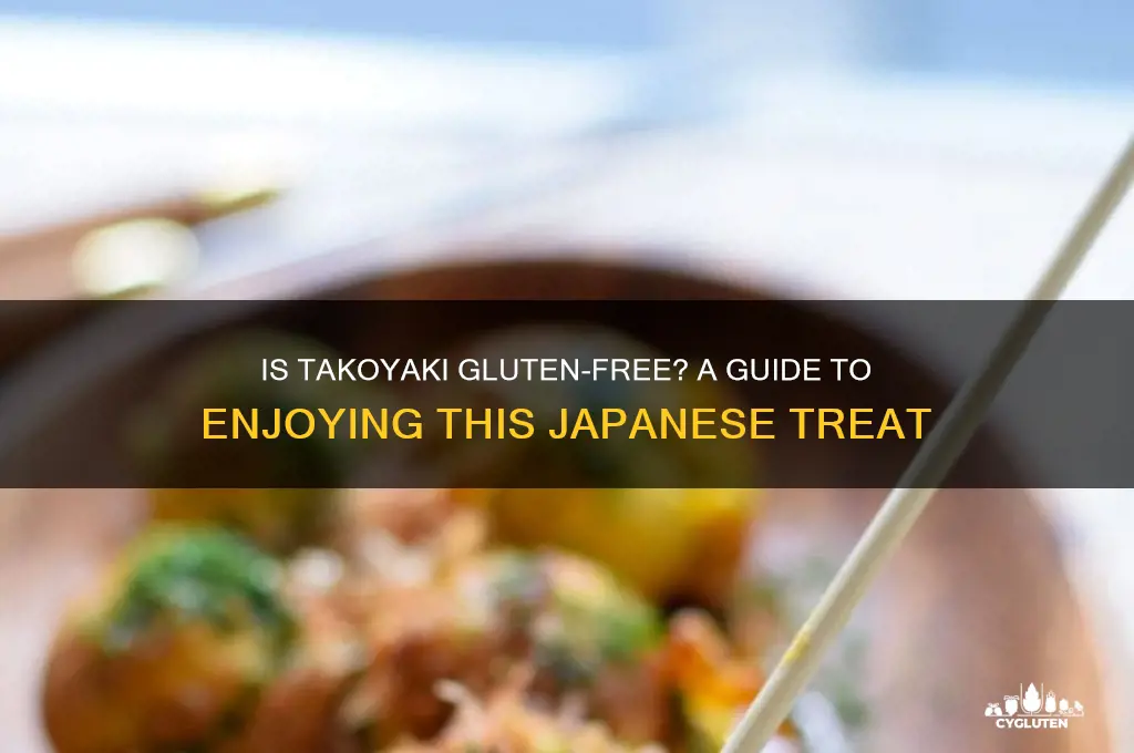 is takoyaki gluten free