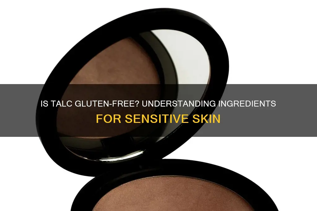 is talc gluten free