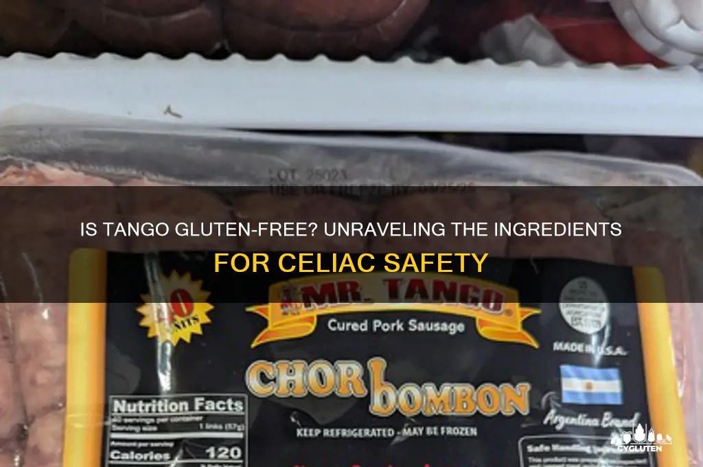 is tango gluten free