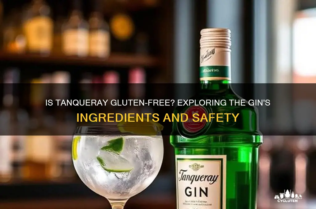 is tanquerey gluten free