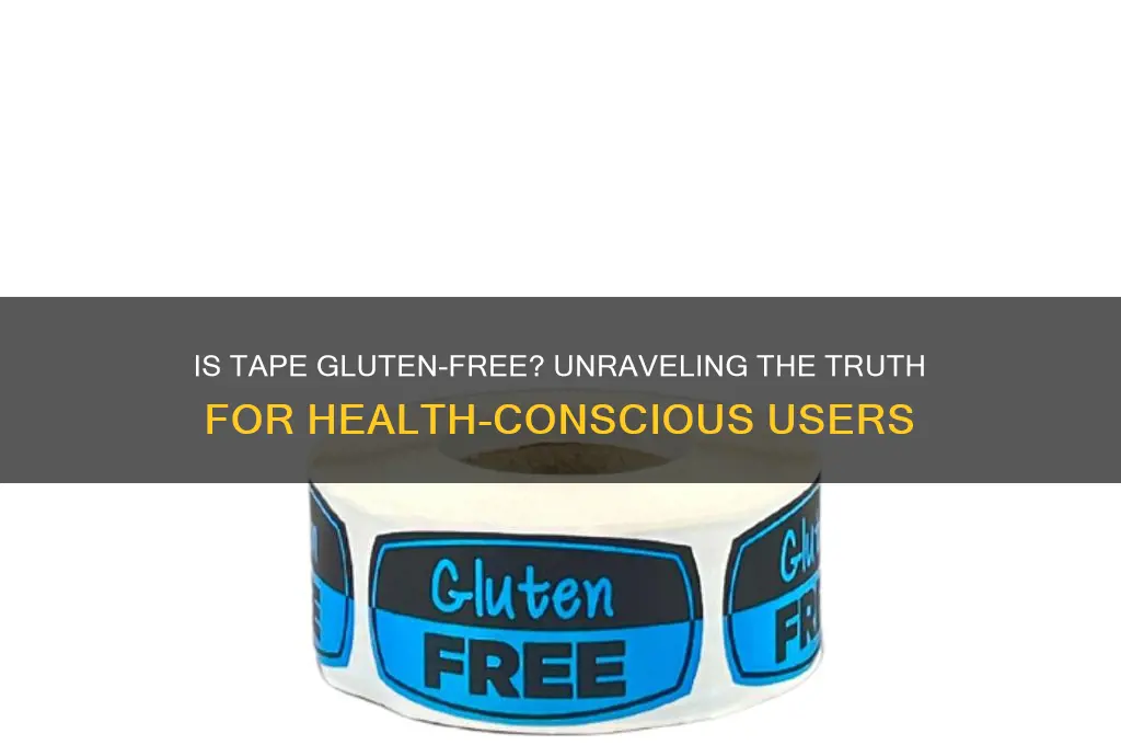 is tape gluten free