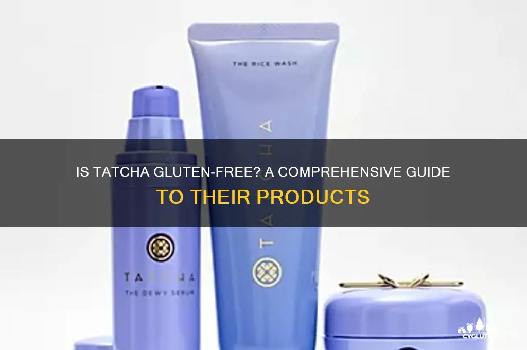 is tatcha gluten free
