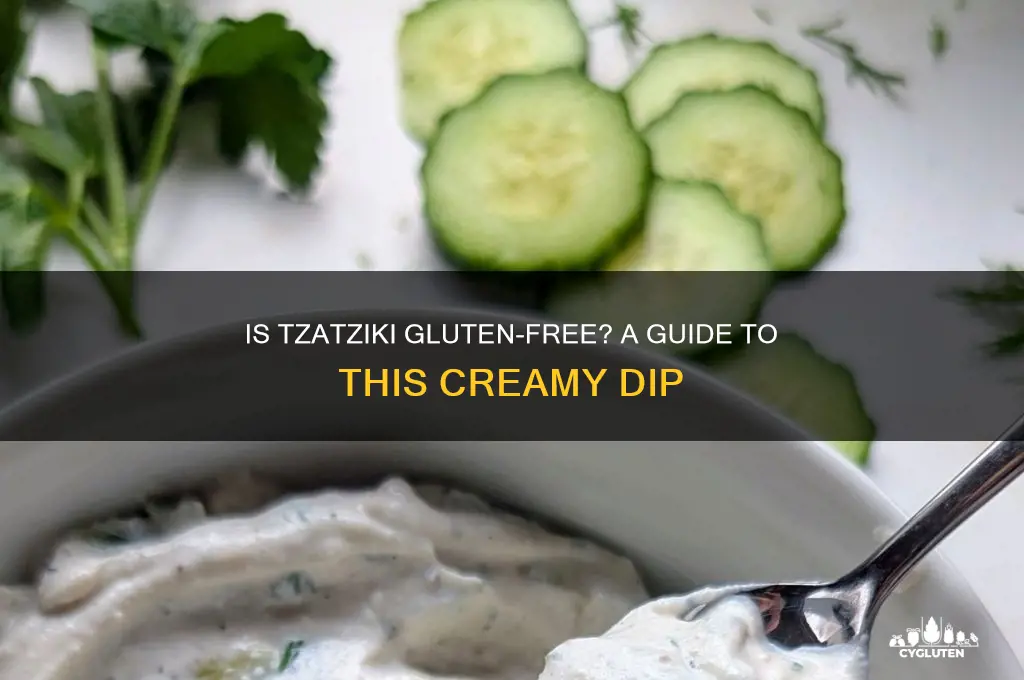 is taziki gluten free