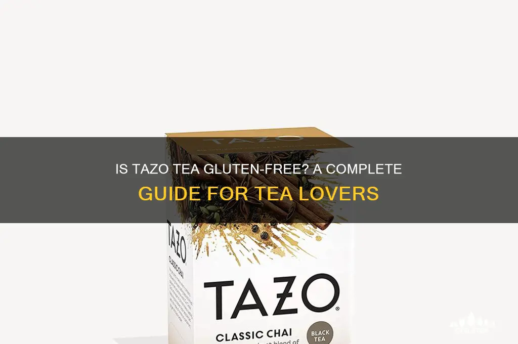 is tazo gluten free