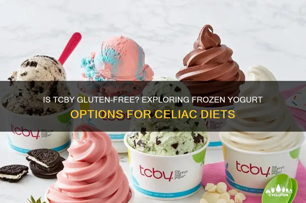 is tcby gluten free