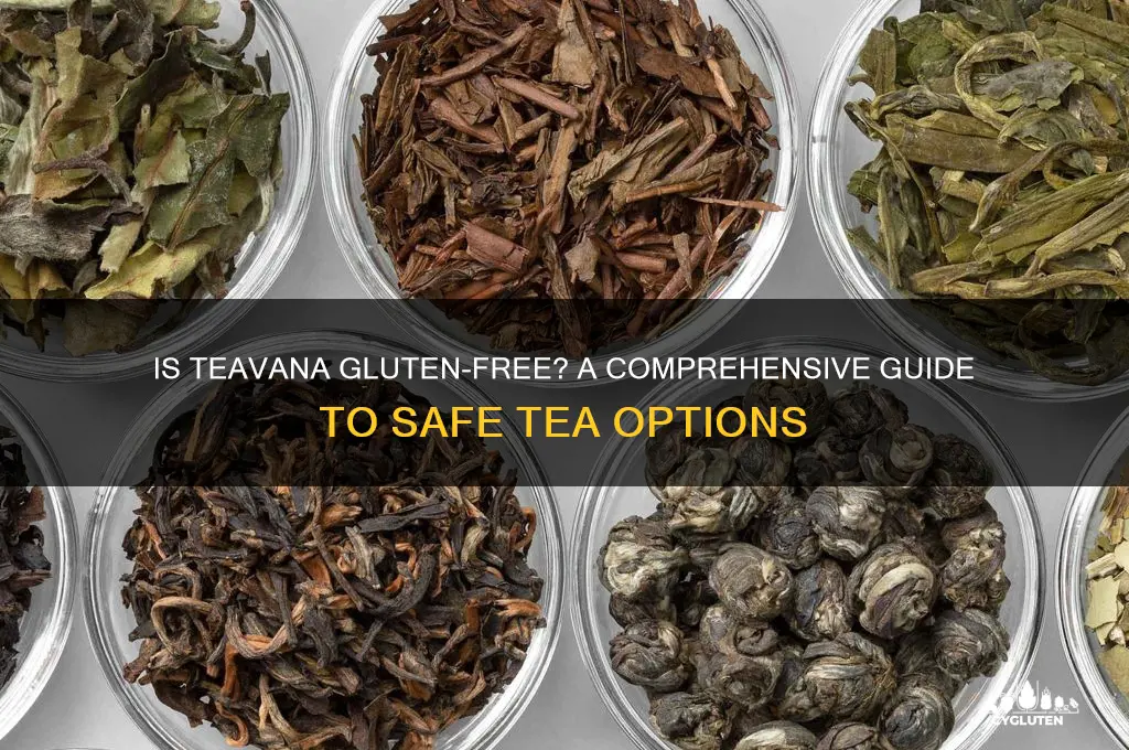 is teavana gluten free