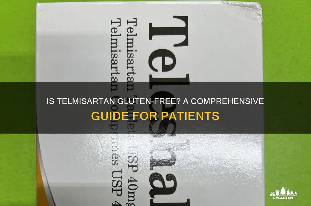 is telmisartan gluten free