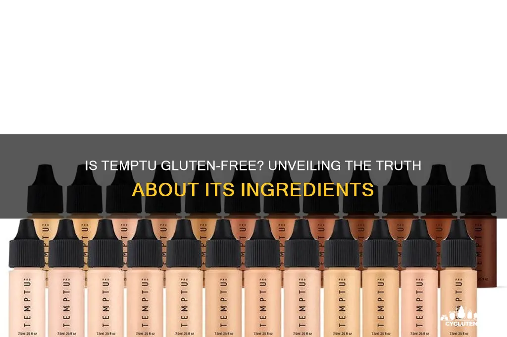 is temptu gluten free