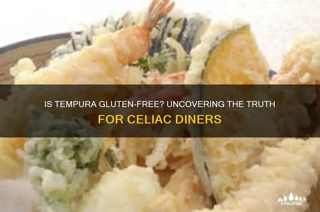 is tempura gluten-free