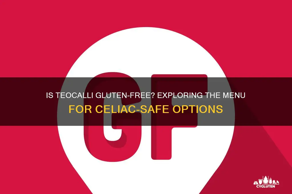 is teocalli gluten free