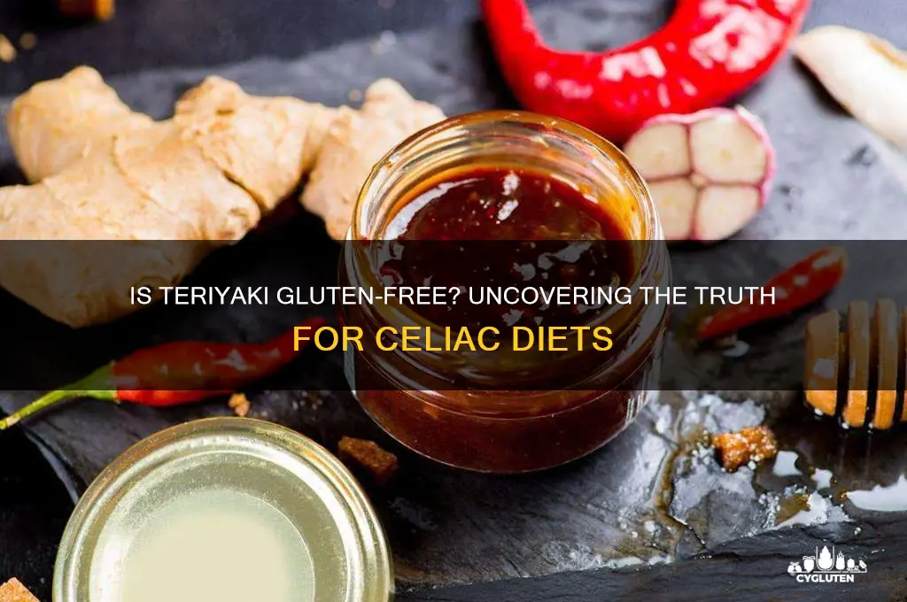 is teriaki gluten free