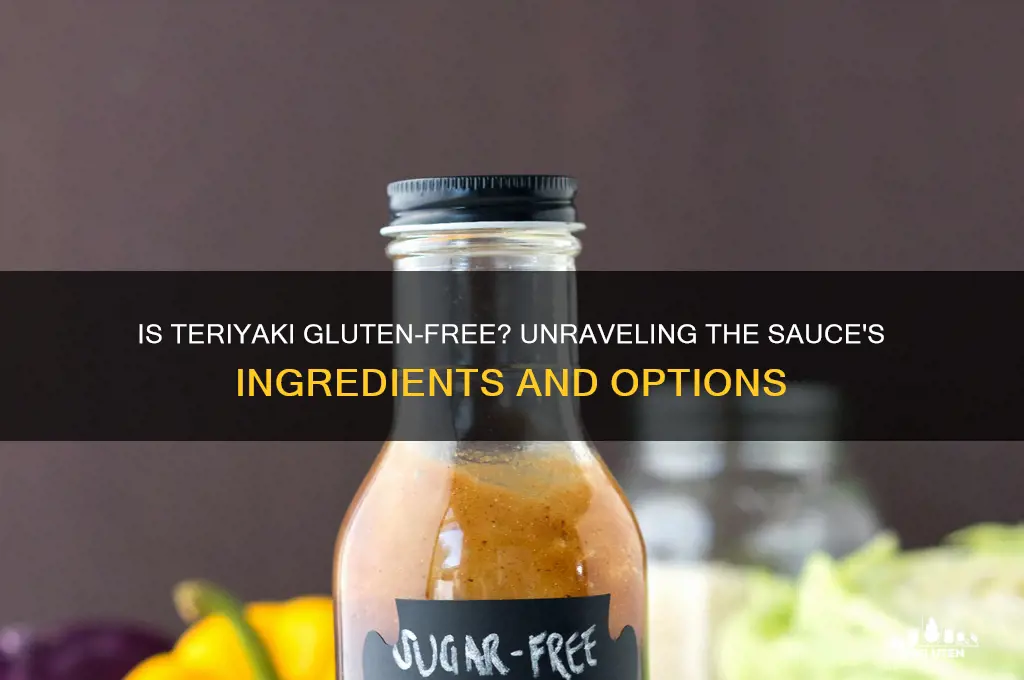 is teriyaki gluten free