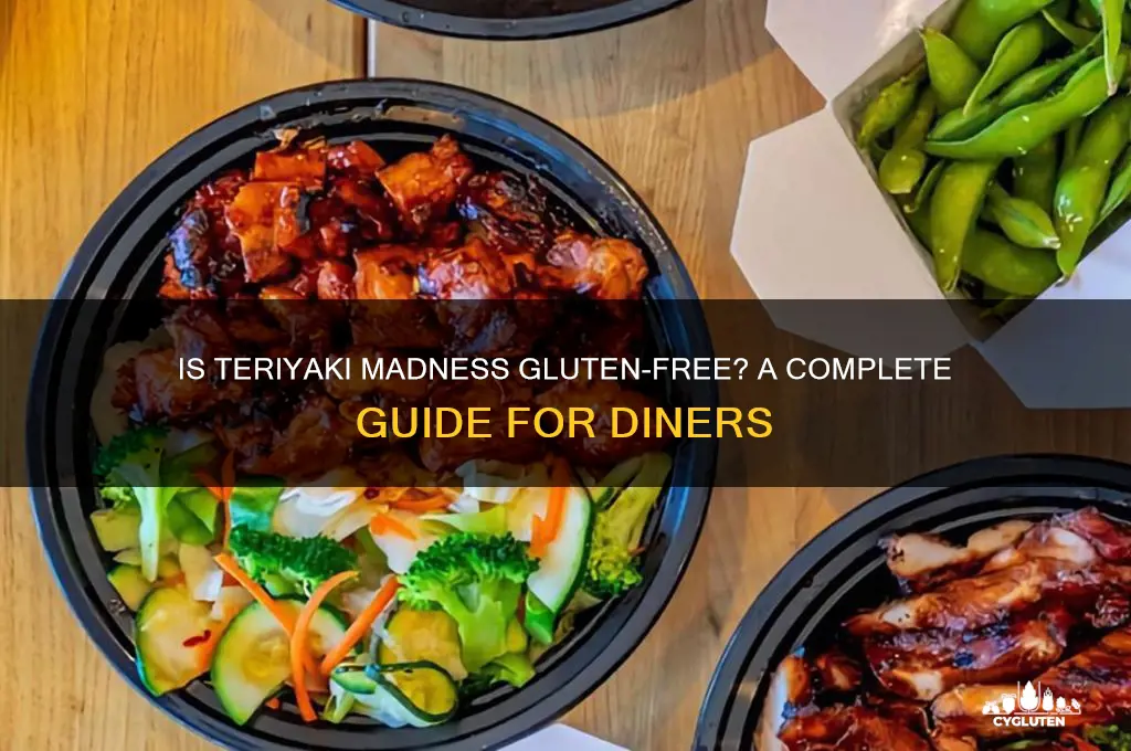 is teriyaki madness gluten free