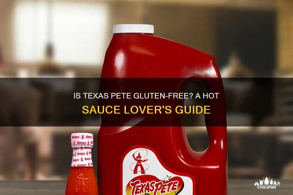 is texas pete gluten free
