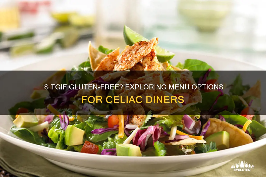 is tgif gluten free