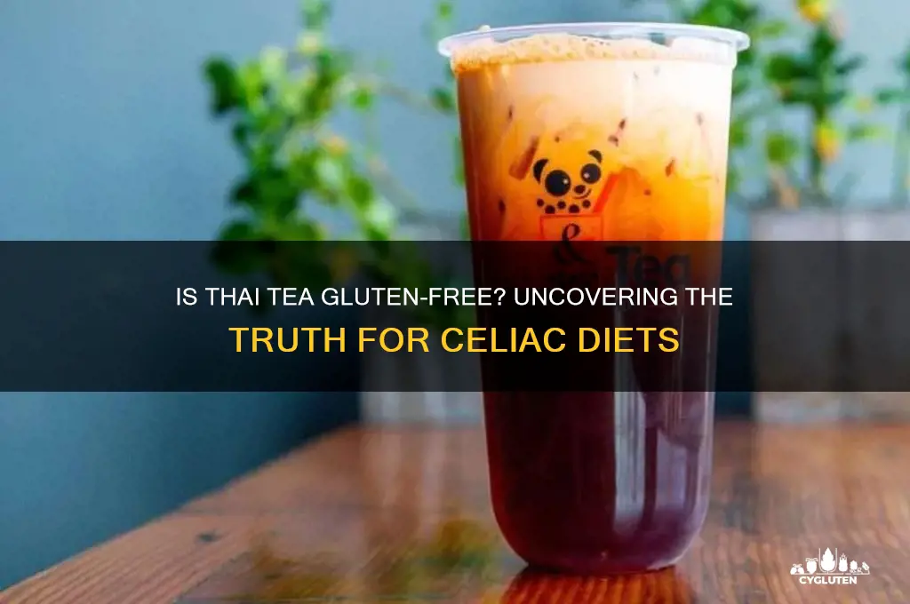 is thai tea gluten free