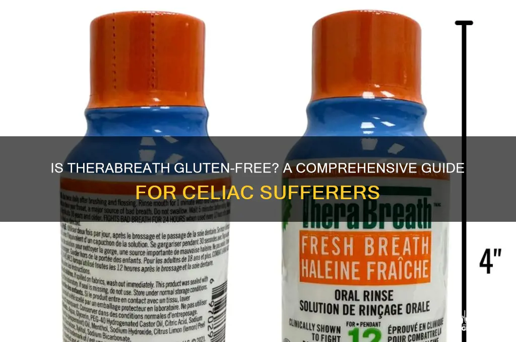 is therabreath gluten free