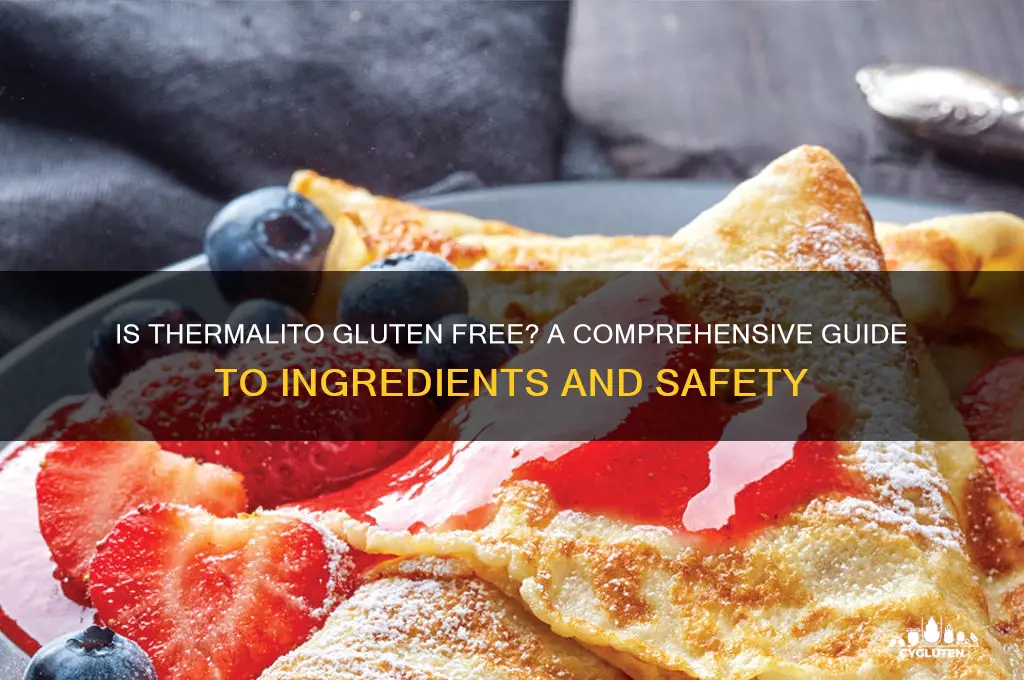 is thermalito gluten free