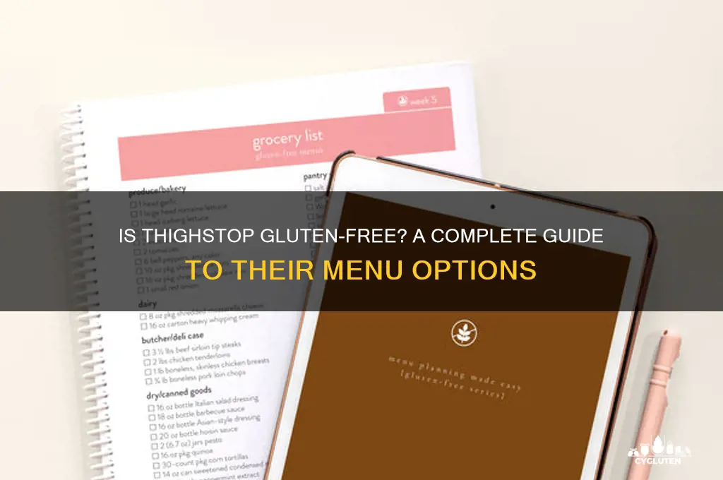 is thighstop gluten free