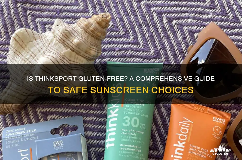 is thinksport gluten free
