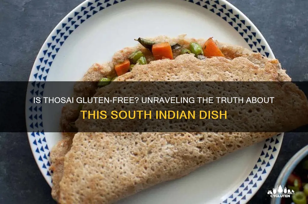 is thosai gluten free