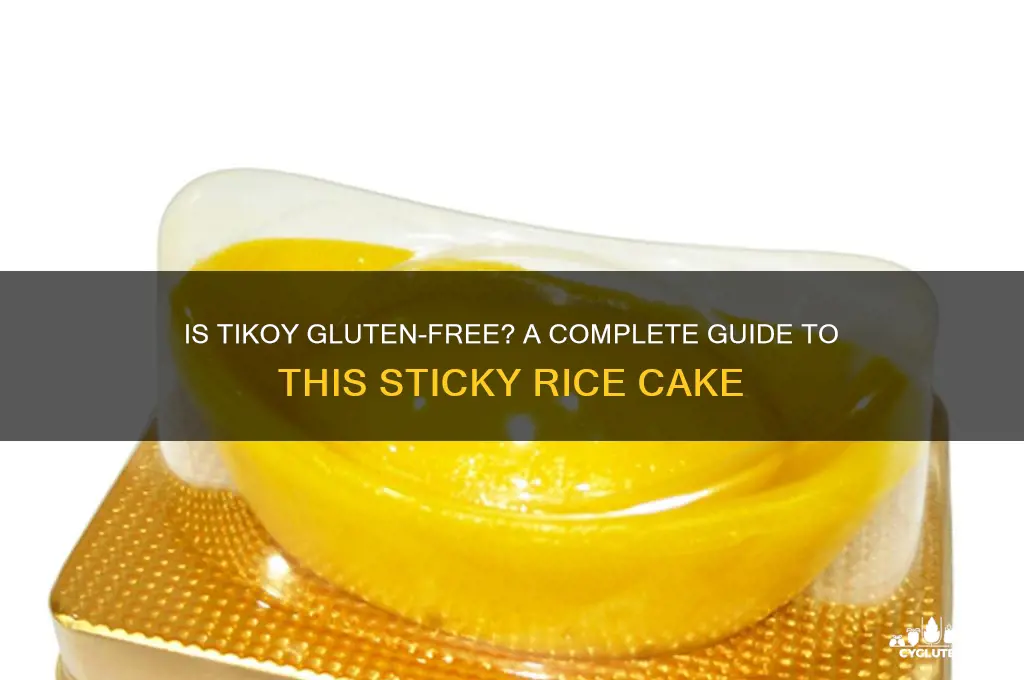 is tikoy gluten free