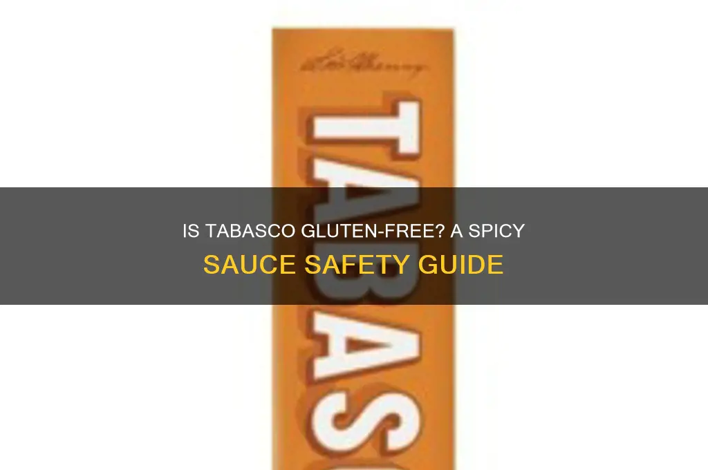 is tobasco gluten free