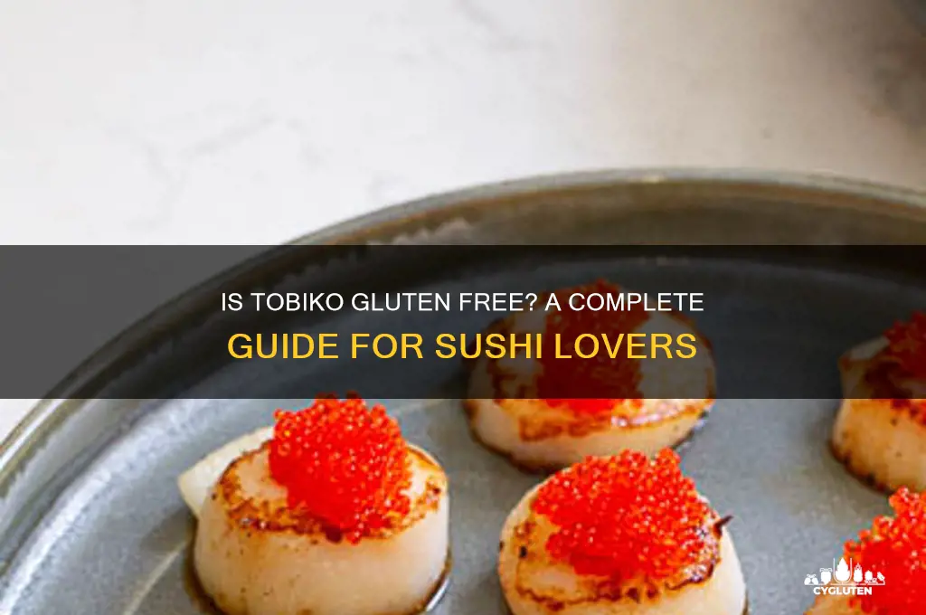 is tobiko gluten free