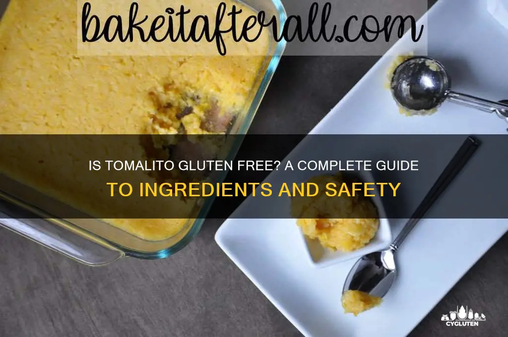 is tomalito gluten free