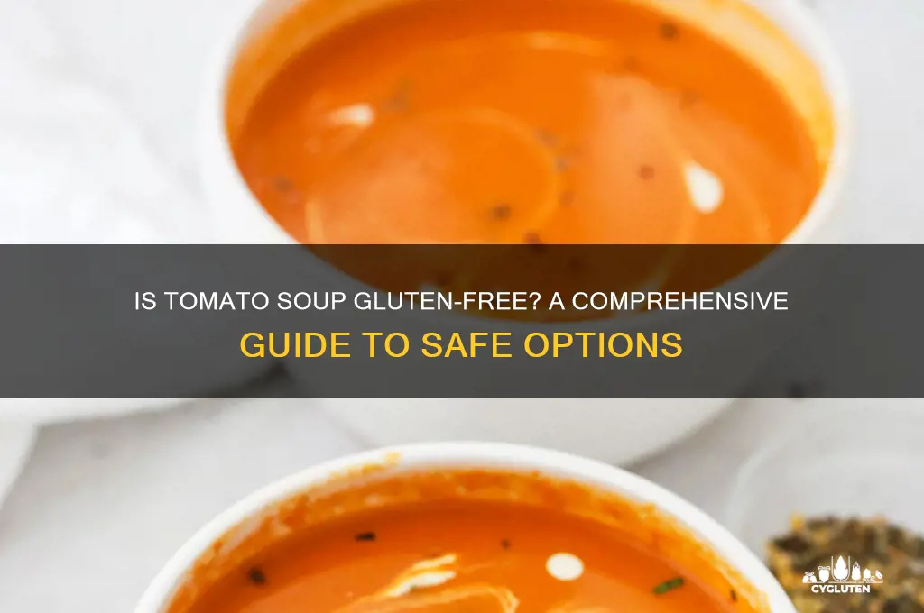is tomato soup gluten free