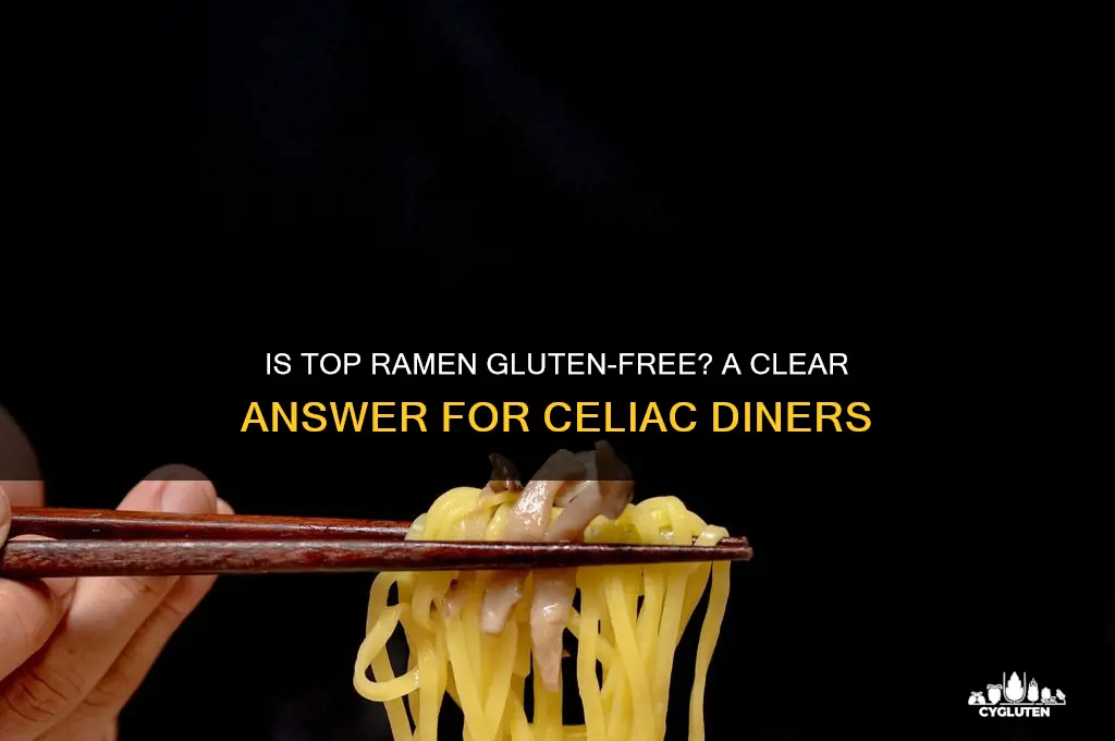 is top ramen gluten free