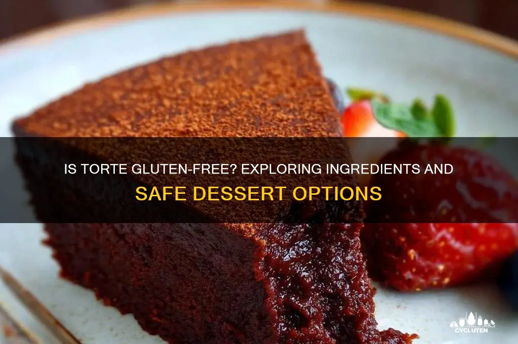 is torte gluten free