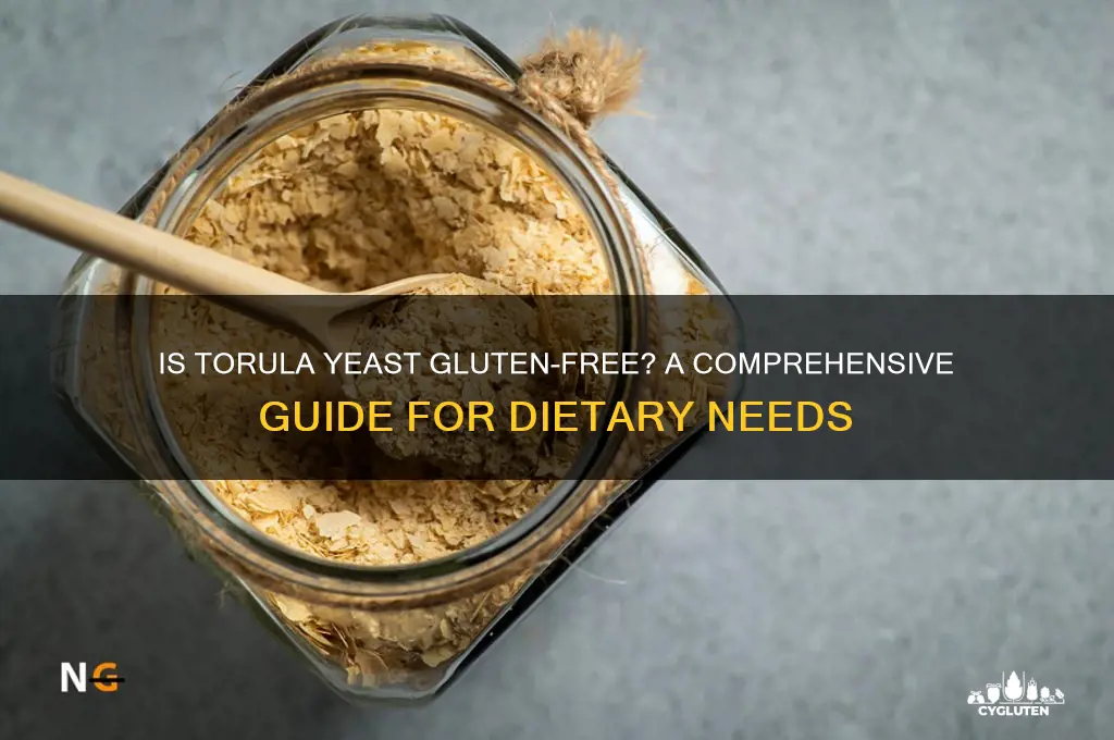 is torula yeast gluten free