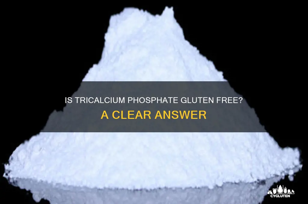 is tricalcium phosphate gluten free
