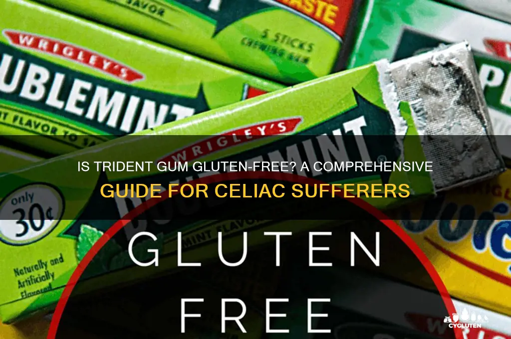 is trident gluten free