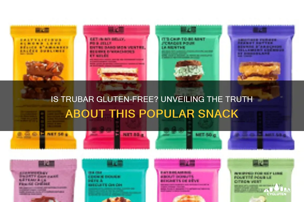 is trubar gluten free