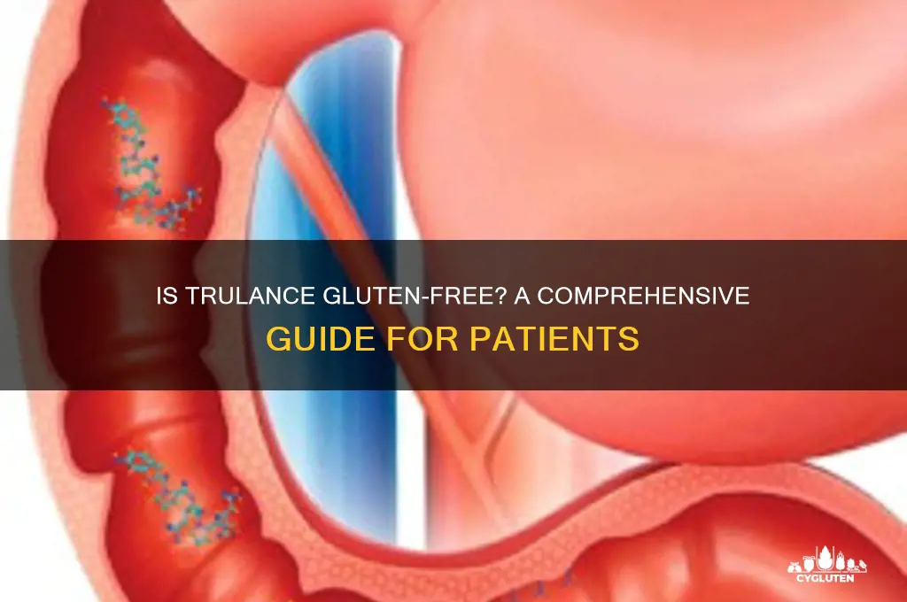 is trulance gluten free