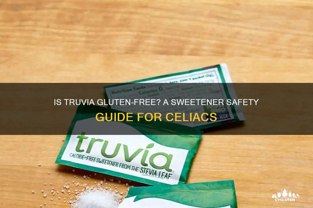 is truvia gluten free
