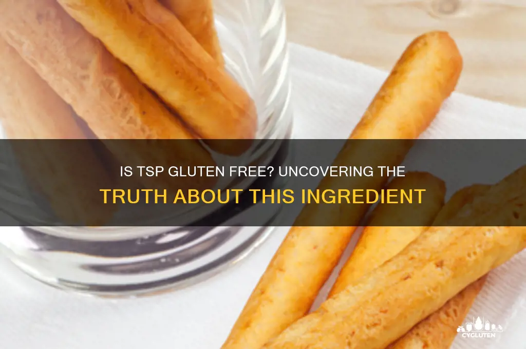 is tsp gluten free
