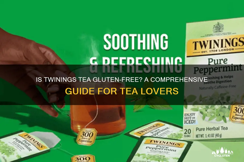 is twinings gluten free