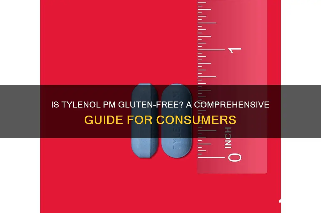 is tylenol pm gluten free