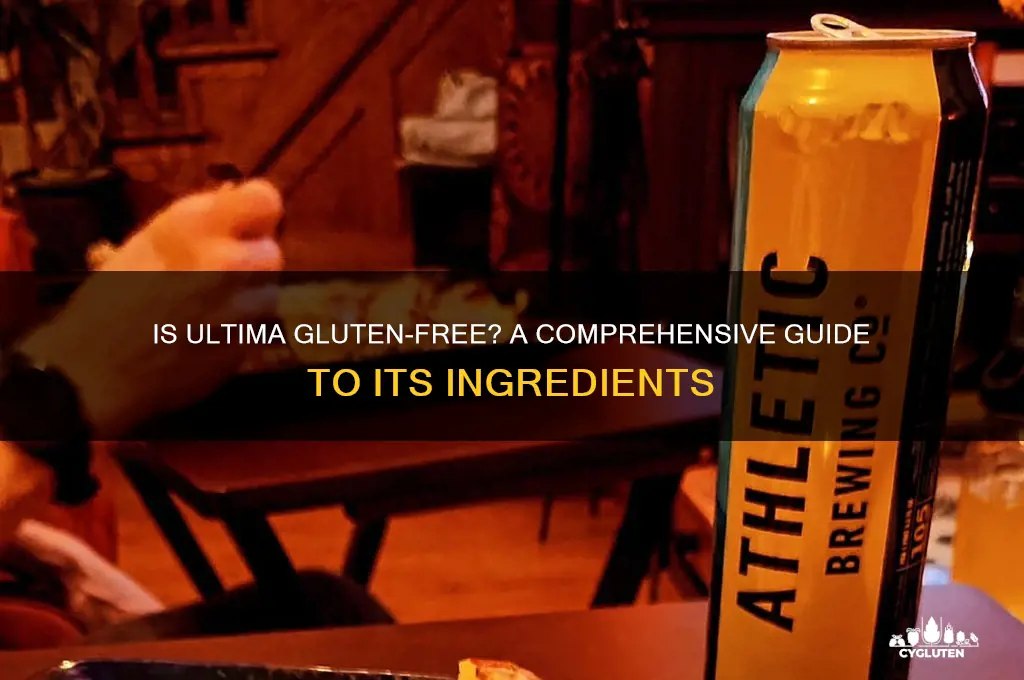 is ultima gluten free