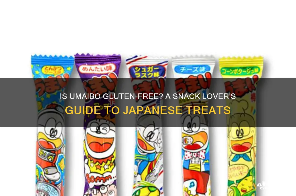 is umaibo gluten free