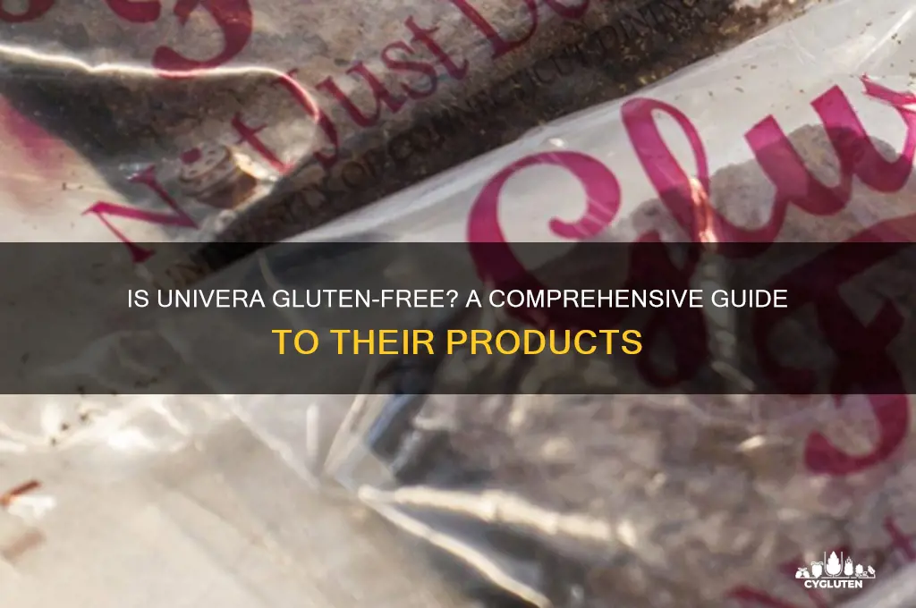 is univera gluten free