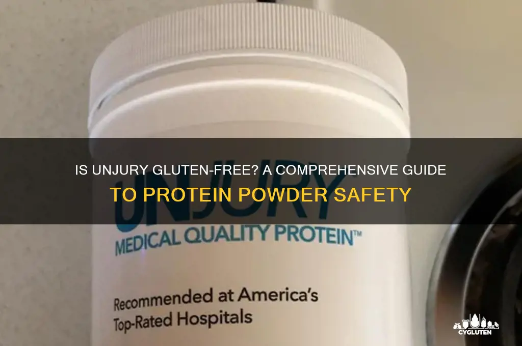 is unjury gluten free