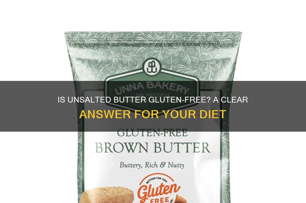 is unsaltedbuter gluten free