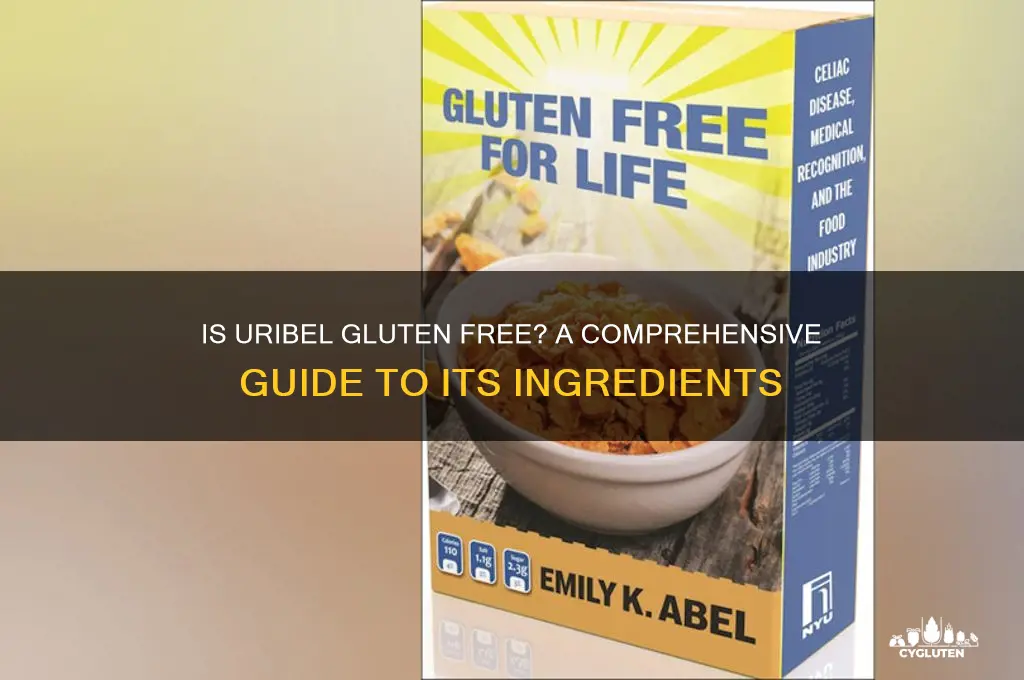 is uribel gluten free